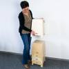 Stapelbare Cajon, Sitzhöhe 45 cm