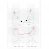 Stickkarton Tiere