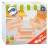 Kleine Kiste aus Holz, blanko, 3er-Set