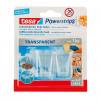 tesa® Powerstrips Deko Haken Transparent