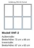 Informationsvitrine Modell VHF-2