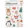 Wabenball Sticker Christmas