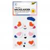 Folia® Wackelaugen Herzen, selbstklebend, 6 Stück, Ø  30 mm