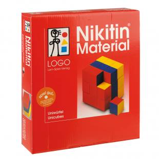  Uniwürfel Nikitin Material Lernspiel Holzspiel NEU! 