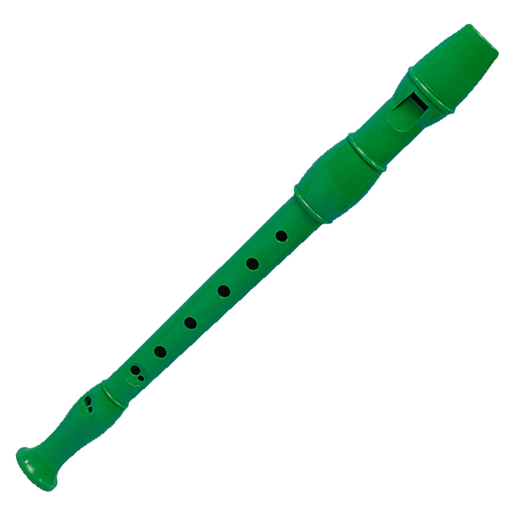 Blockflöte „Classic“ - grün-W-1448/04