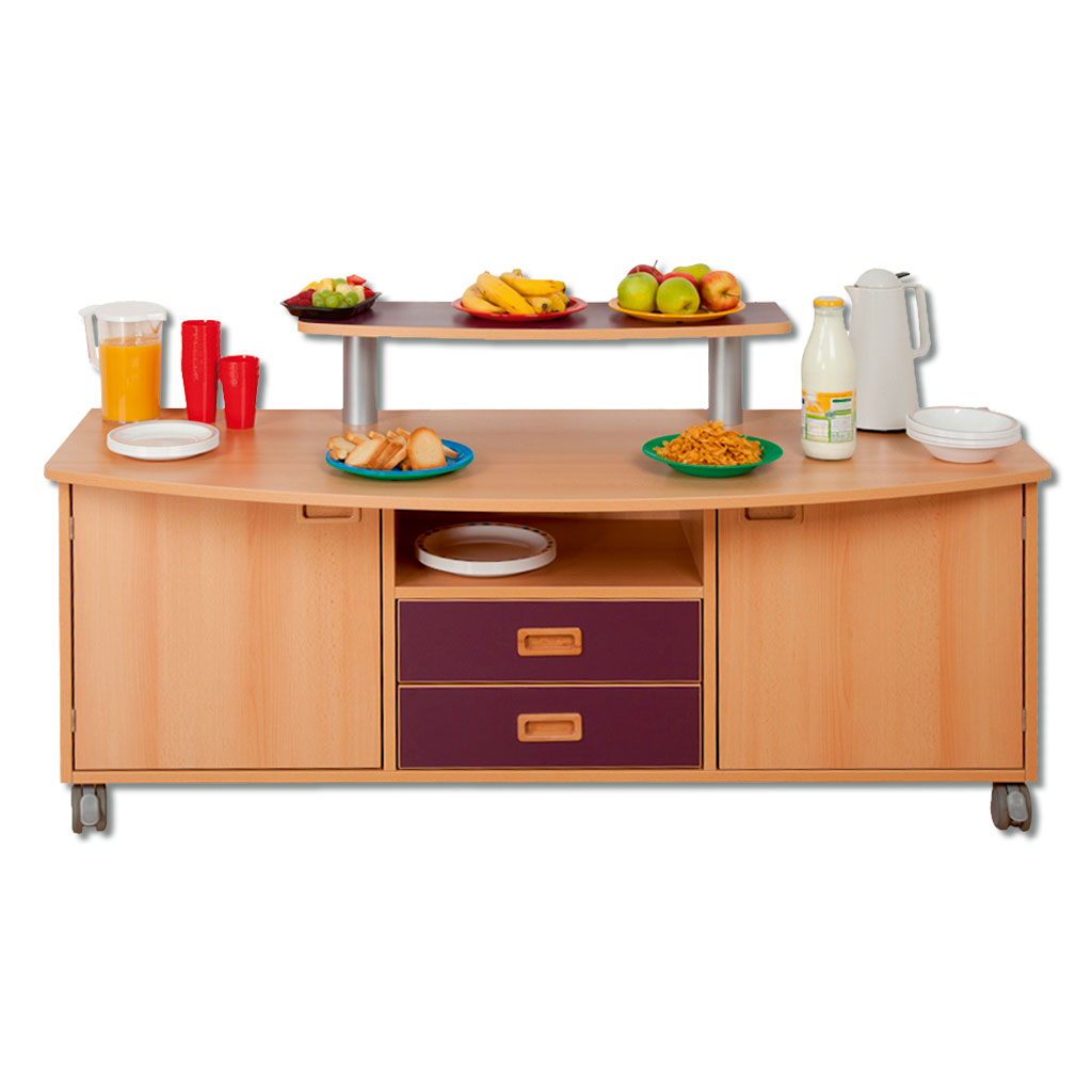 Frühstückstheken in verschiedenen Ausführungen