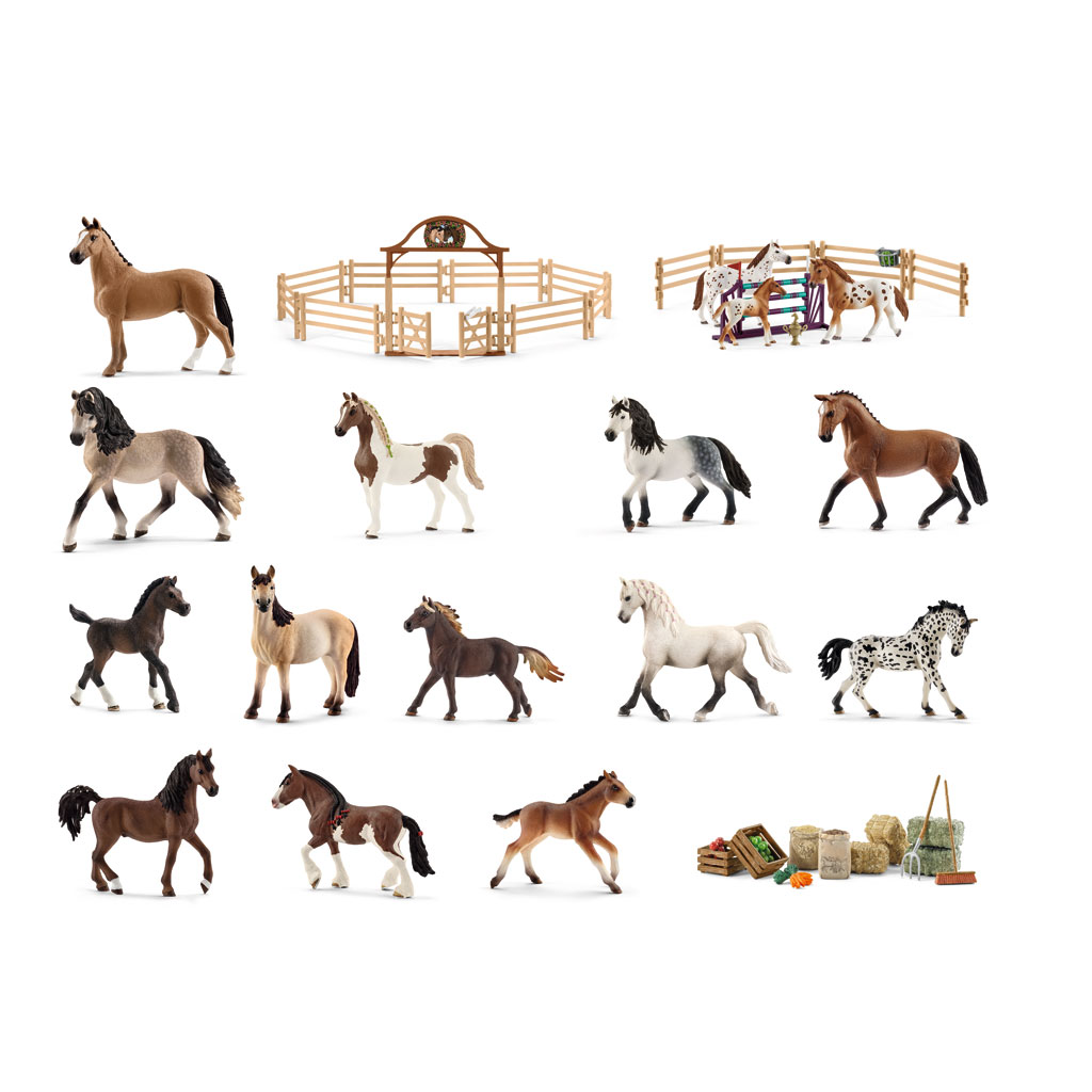 Pferde-Set von Schleich® mit 64 Teilen ׀ WL-Versand