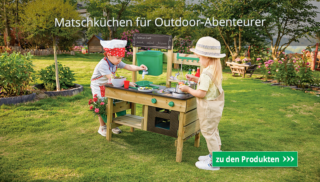 Matschküchen für Outdoor-Abenteurer