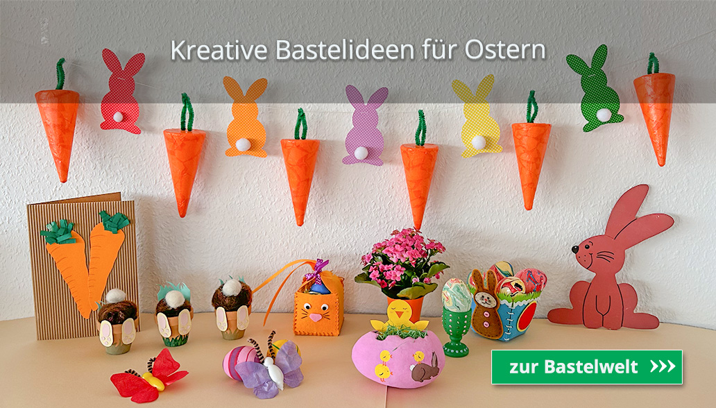 Kreative Bastelideen für Ostern