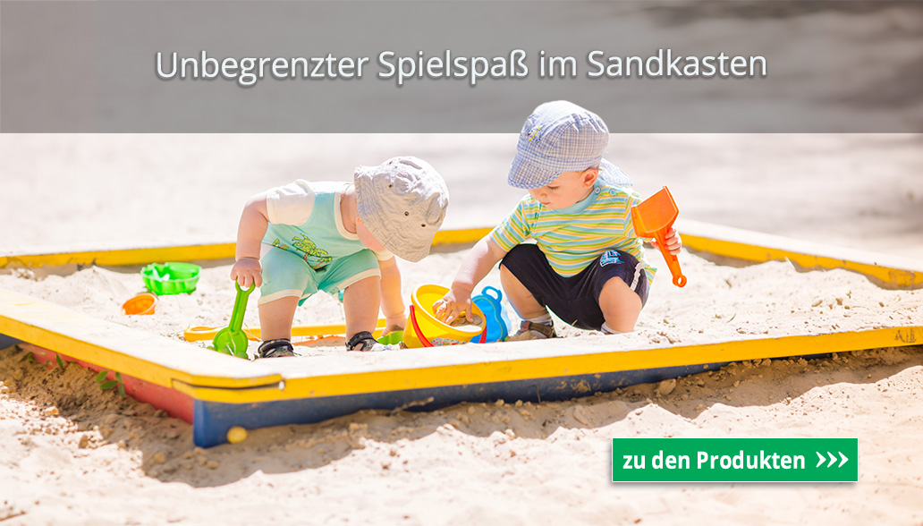Unbegrenzter Spielspaß im Sandkasten