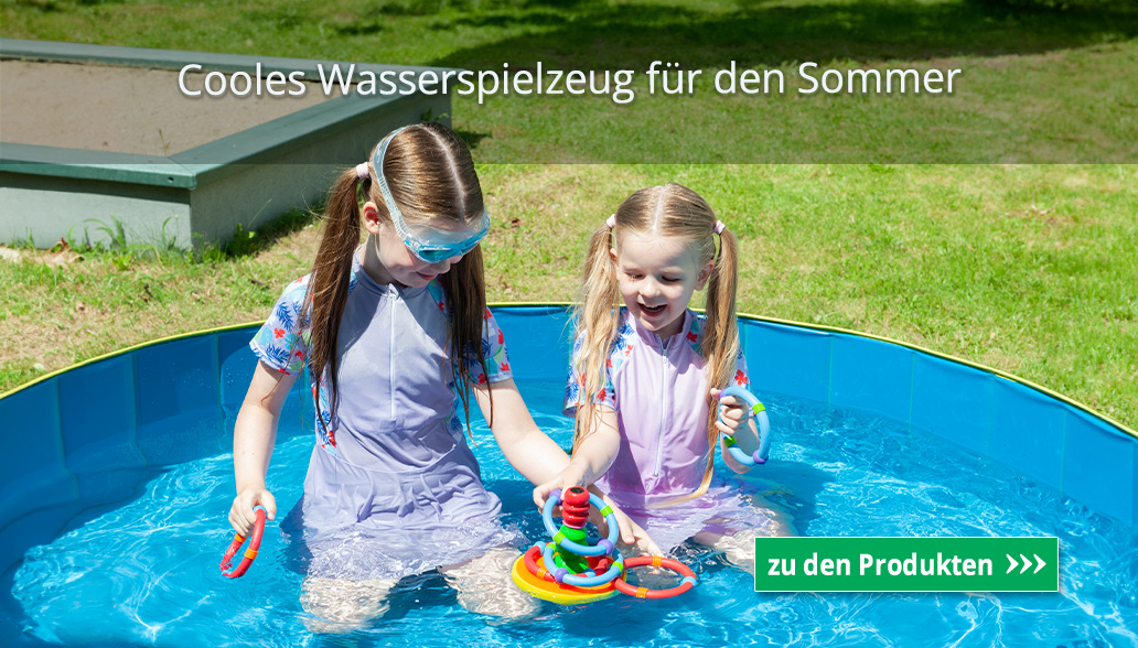 Cooles Wasserspielzeug für den Sommer